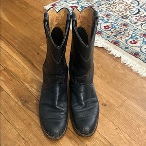 Navy blue Cowboy Western Boots